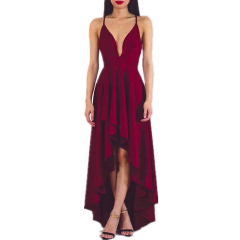 Summer Women Maxi Dress Sleeveless Boho Deep V Neck Evening Party Solid Color Casual Beach Maxi Long Dress
Summer Women Maxi Dress Sleeveless Boho Deep V Neck Evening Party Solid Color Casual Beach Maxi Long Dress