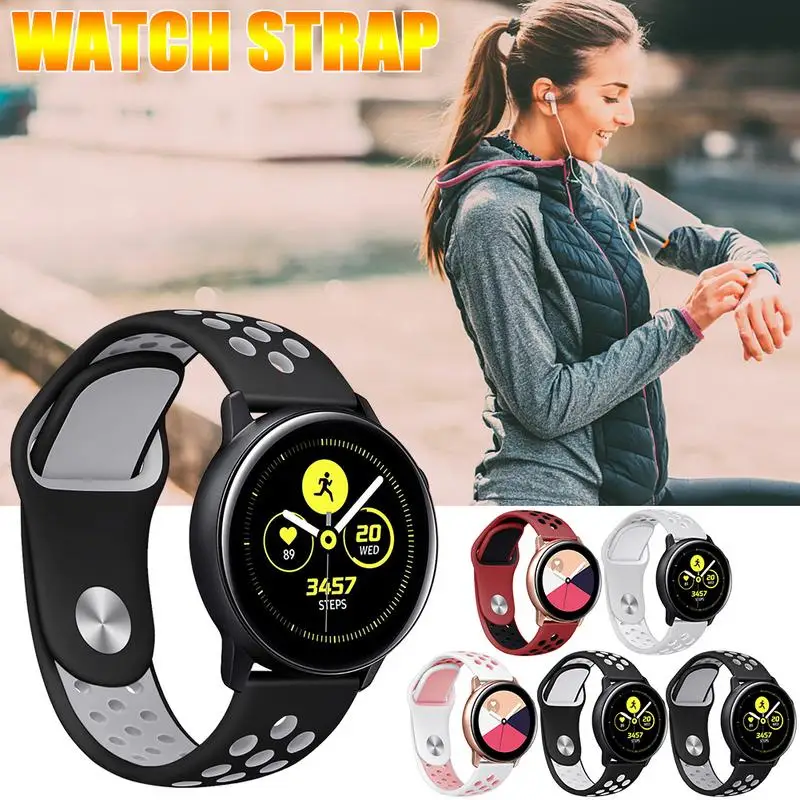 Double Color Silicone Watch Band for Samsung Galaxy Watch Active Band Galaxy 42mm Strap Classic S2 20mm Quick Release Watch Band
Double Color Silicone Watch Band for Samsung Galaxy Watch Active Band Galaxy 42mm Strap Classic S2 20mm Quick Release Watch Band