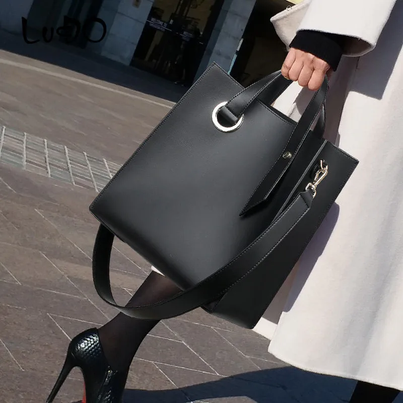 LUCDO New HOT SALE Handbag Women Casual Tote Bag Female Large Shoulder Messenger Bags 2 Sets High Quality PU Leather Handbag Sac
LUCDO New HOT SALE Handbag Women Casual Tote Bag Female Large Shoulder Messenger Bags 2 Sets High Quality PU Leather Handbag Sac