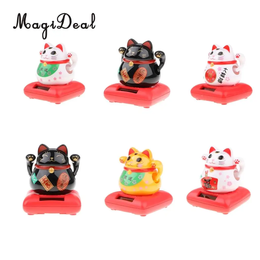 Solar Power TOY - White Japanese Fortune Cat Solar Decor Lucky Cat Figurines Fengshui Ornament
Solar Power TOY - White Japanese Fortune Cat Solar Decor Lucky Cat Figurines Fengshui Ornament
