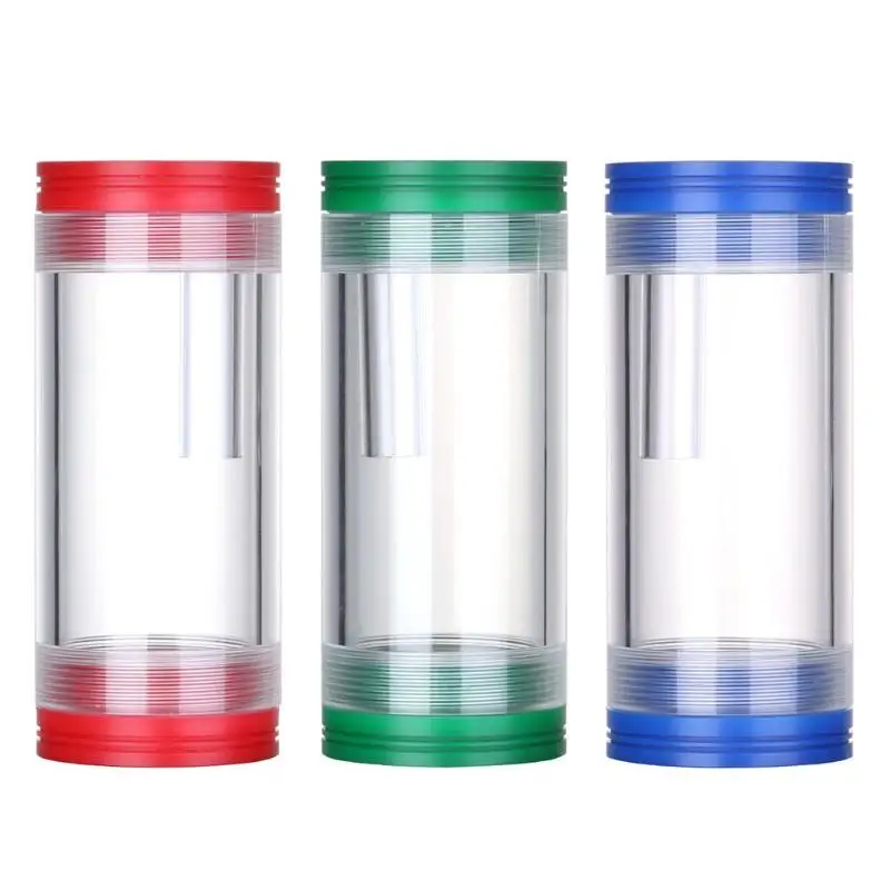 ALLOYSEED 120MM/170MM 4 HolesCylindrical Water Tank POM Acrylic Reservoir for Computer PC Water Cooling System
ALLOYSEED 120MM/170MM 4 HolesCylindrical Water Tank POM Acrylic Reservoir for Computer PC Water Cooling System
