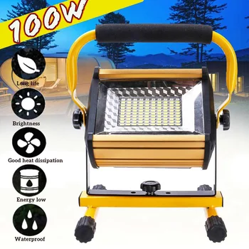 1200LM 100W Flood Light Powerful Waterproof Rechargeable LED Tactical Camping Fishing Working Torch Flash Lamp Flashlight
1200LM 100W Flood Light Powerful Waterproof Rechargeable LED Tactical Camping Fishing Working Torch Flash Lamp Flashlight