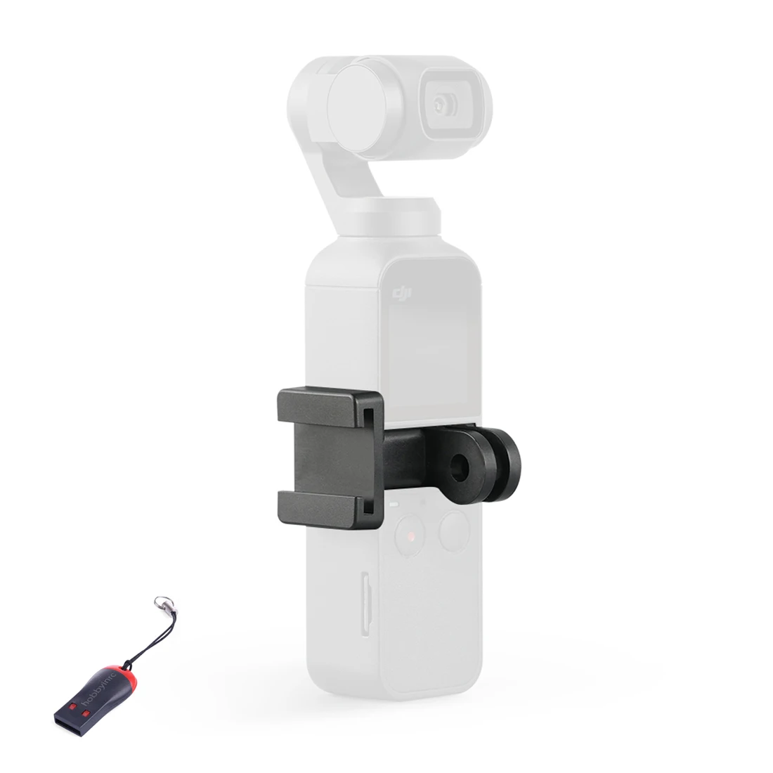 PGYTECH Data Port to Cold Shoe and Universal Mount Adapter for DJI OSMO POCKET Get USB 2.0 SD Card Whistle Card Reader Gift
PGYTECH Data Port to Cold Shoe and Universal Mount Adapter for DJI OSMO POCKET Get USB 2.0 SD Card Whistle Card Reader Gift
