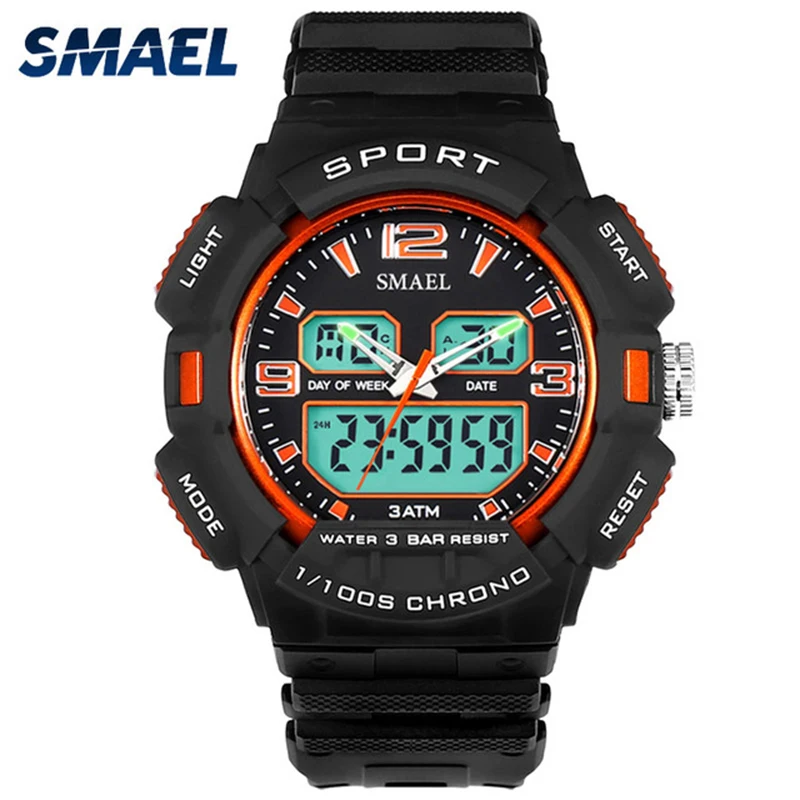 SMAEL Men Military 1378 Watch Male Relogios Masculino 50M Waterproof Wristwatch Chronograph Auto Date Watches Sport Quartz Clock
SMAEL Men Military 1378 Watch Male Relogios Masculino 50M Waterproof Wristwatch Chronograph Auto Date Watches Sport Quartz Clock