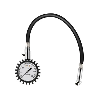 0-60 PSI Meter Automobile Tyre Air Pressure Tester Accurate Auto Car Tire Pressure Gauge Pistol Flexible Hose for Car Truck
0-60 PSI Meter Automobile Tyre Air Pressure Tester Accurate Auto Car Tire Pressure Gauge Pistol Flexible Hose for Car Truck