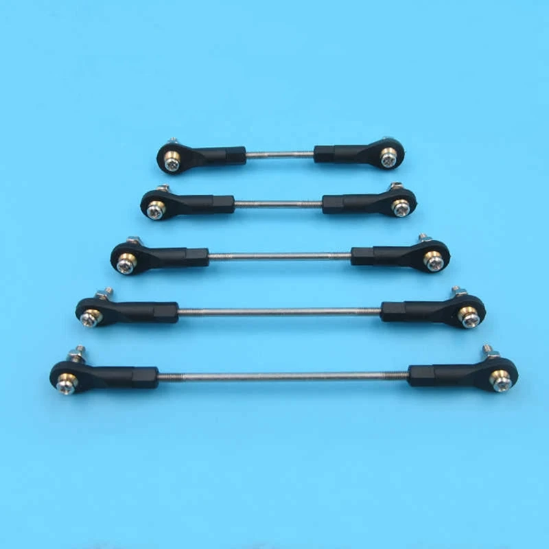 M3 Multiple Adjustable Push Rod End Ball Joint Linkage Set Assembly Servo Connecting Rod Stainless Steel for RC Aircraft Boat
M3 Multiple Adjustable Push Rod End Ball Joint Linkage Set Assembly Servo Connecting Rod Stainless Steel for RC Aircraft Boat