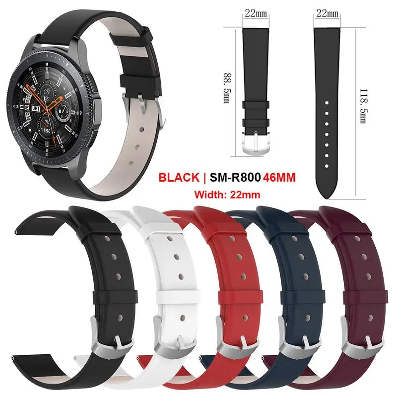 20MM 22MM High Quality Leather Smart Watch Band Strap For Samsung Galaxy Watch S4 SM-R810 42MM SM-R800 46MM
20MM 22MM High Quality Leather Smart Watch Band Strap For Samsung Galaxy Watch S4 SM-R810 42MM SM-R800 46MM