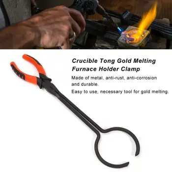 Professional Crucible Tong Gold Melting Furnace Holder Clamp for gold melting anti-corrosion Jewelry Making Tool for Jeweler a
Professional Crucible Tong Gold Melting Furnace Holder Clamp for gold melting anti-corrosion Jewelry Making Tool for Jeweler a