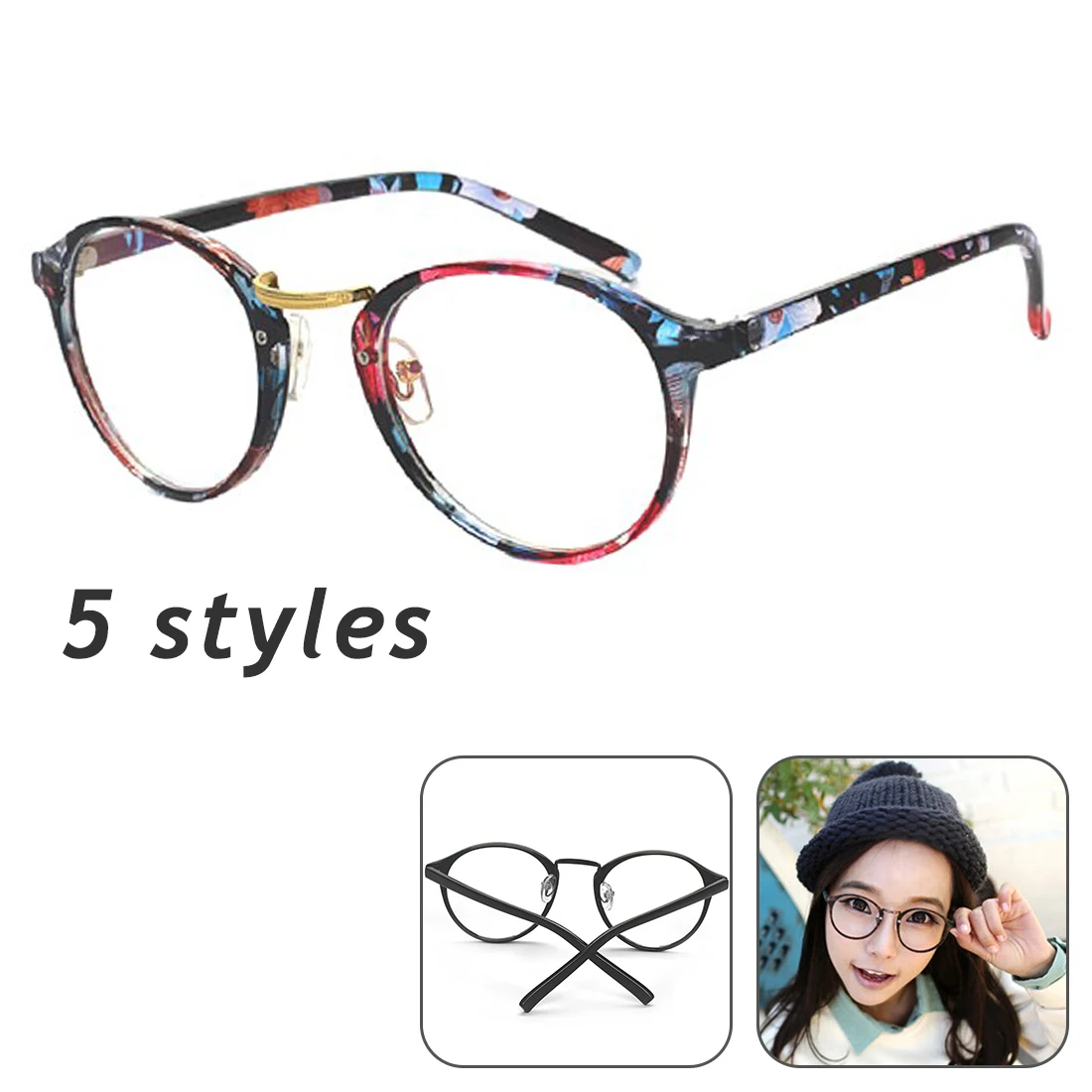 Fashion Men Women Retro Round Glasses Unisex simple Decent Round Frame Eyeglasses Spectacles Clear Lens Eyewear
Fashion Men Women Retro Round Glasses Unisex simple Decent Round Frame Eyeglasses Spectacles Clear Lens Eyewear