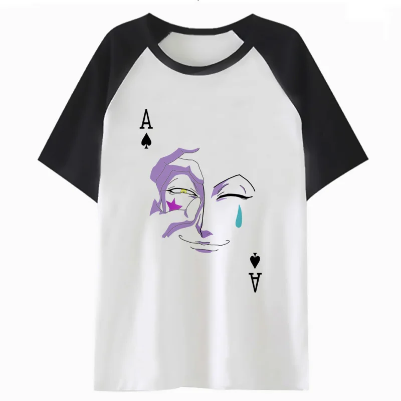 hisoka t shirt harajuku hop male hip tee for men top tshirt funny t-shirt streetwear clothing H1203
hisoka t shirt harajuku hop male hip tee for men top tshirt funny t-shirt streetwear clothing H1203