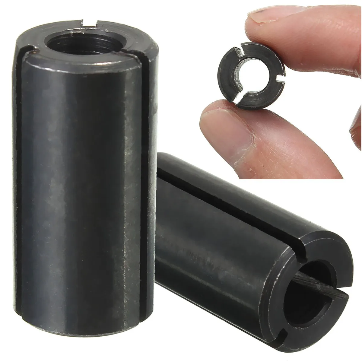 1/2" to 1/4" CNC Router tool Collet Cone Nut Conversion Chuck For Engraving Machine 6.35mm
1/2" to 1/4" CNC Router tool Collet Cone Nut Conversion Chuck For Engraving Machine 6.35mm