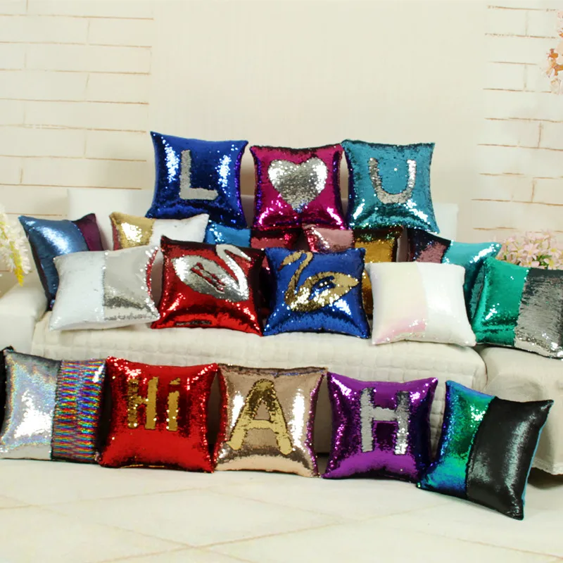 DIY Mermaid Sequins Mini Cushion Cover Magical Colorful Throw Pillow Case Two Color Changing Reversible Linen Cushion Covers
DIY Mermaid Sequins Mini Cushion Cover Magical Colorful Throw Pillow Case Two Color Changing Reversible Linen Cushion Covers