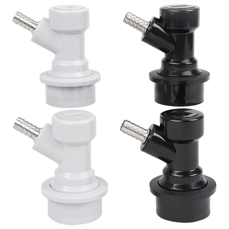 2 Pairs Homebrew Ball Lock Keg Disconnect Liquid And Gas Barbed Connectors Cornelius Corny Kegerator Beer
2 Pairs Homebrew Ball Lock Keg Disconnect Liquid And Gas Barbed Connectors Cornelius Corny Kegerator Beer