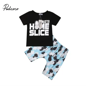 pudcoco 2019 Baby Boys Clothes Newborn For Female Outfit Infant Clothing Set Homeslice Dad Love Two Piece Set T-shirt+Pant
pudcoco 2019 Baby Boys Clothes Newborn For Female Outfit Infant Clothing Set Homeslice Dad Love Two Piece Set T-shirt+Pant