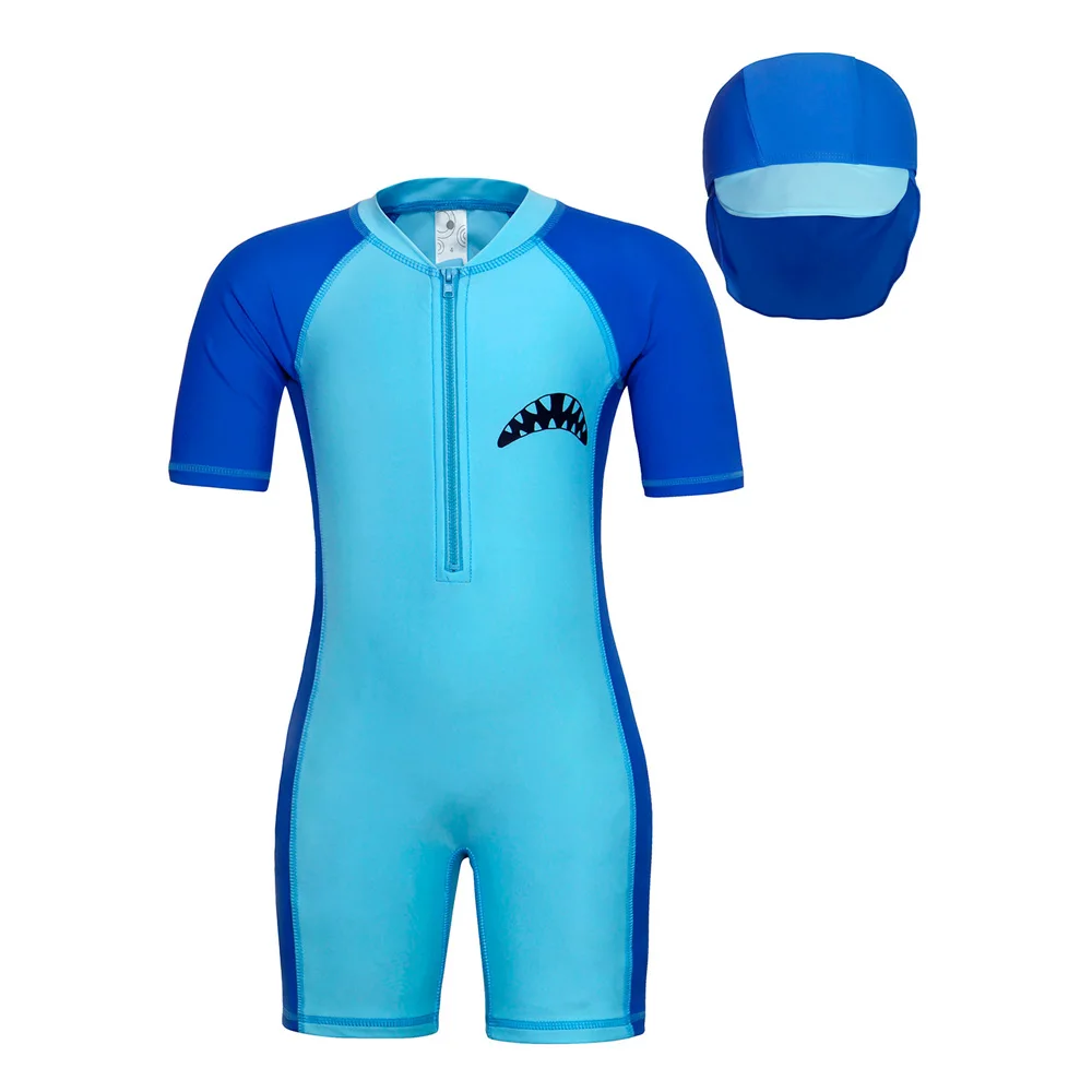 AmzBarley Summer Boys Swimwear Sun-protective Baby Swimwear Cartoon Shark Surf Suit Toddler Swimsuit With Hat Kids Beach Wear
AmzBarley Summer Boys Swimwear Sun-protective Baby Swimwear Cartoon Shark Surf Suit Toddler Swimsuit With Hat Kids Beach Wear