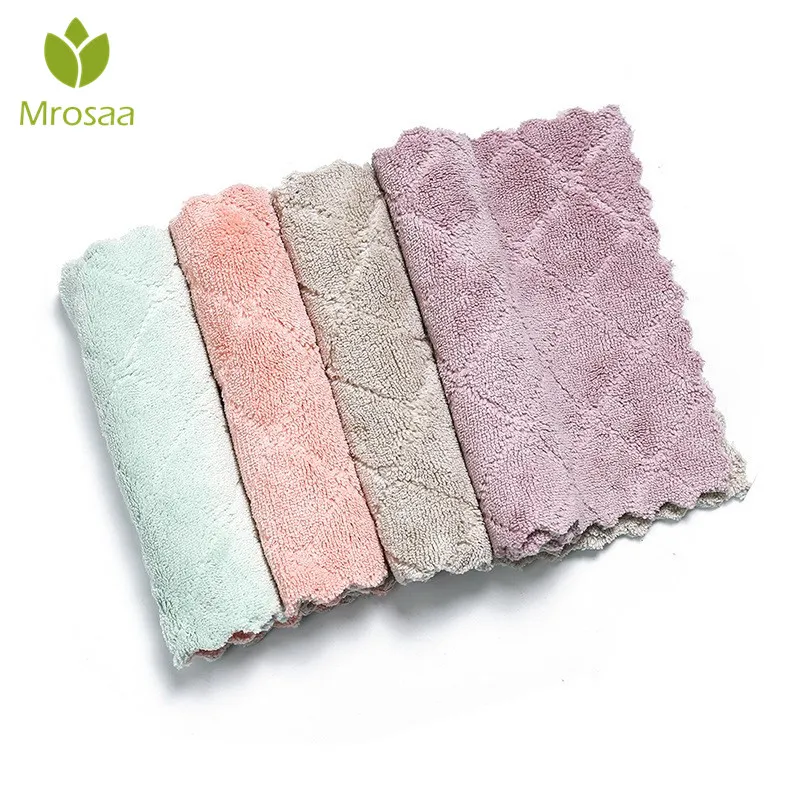 1pc Super Absorbent Microfiber kitchen dish Cloth Double-layer tableware Household Cleaning Wash Towel kichen tools gadgets
1pc Super Absorbent Microfiber kitchen dish Cloth Double-layer tableware Household Cleaning Wash Towel kichen tools gadgets