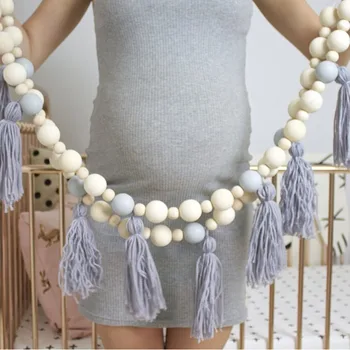 INS Nordic Style Home Wooden Beads Tassel Ornaments Kids Room Decoration Hanging Curtain Pendant For Nursery Tent
INS Nordic Style Home Wooden Beads Tassel Ornaments Kids Room Decoration Hanging Curtain Pendant For Nursery Tent