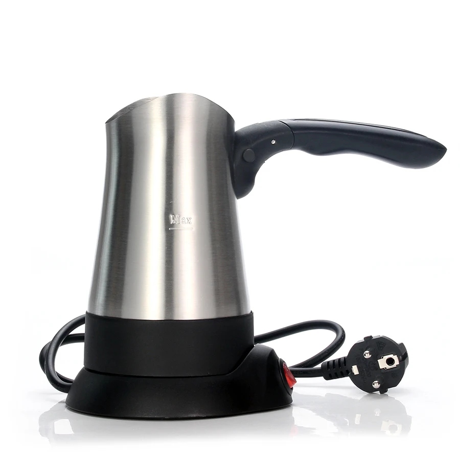 Electric Turkish Coffee Maker - Stainless steel portable Coffee Pot - Handle Foldable - 4 cups
Electric Turkish Coffee Maker - Stainless steel portable Coffee Pot - Handle Foldable - 4 cups