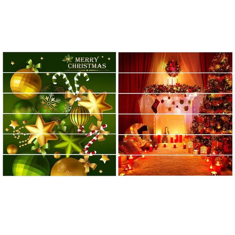 6pcs Christmas Decorations for Home Self Adhesive Wall Sticker Set 3D Stair Christmas Sticker Home Decor
6pcs Christmas Decorations for Home Self Adhesive Wall Sticker Set 3D Stair Christmas Sticker Home Decor