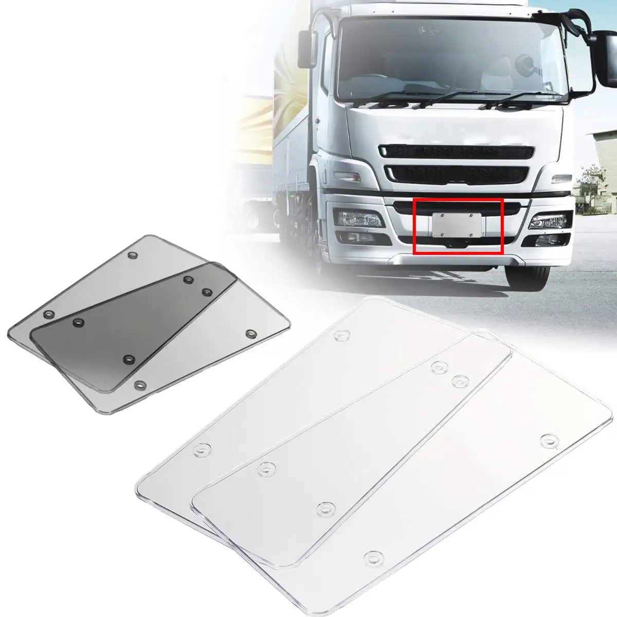 2Pcs 6" x 12" 31x16cm Car License Number Plate Cover Cap Shield Protection American Specification
2Pcs 6" x 12" 31x16cm Car License Number Plate Cover Cap Shield Protection American Specification
