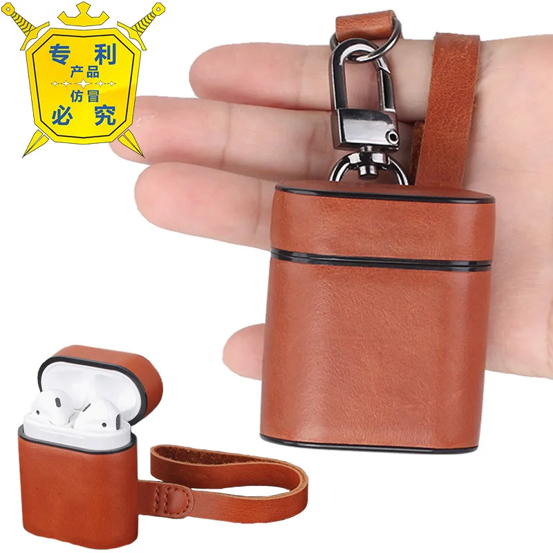 Airpods Bluetooth Headset Earphone Portable Case Cover Wireless Protector Genuine Real Leather Charge Mini Box Holder for Apple
Airpods Bluetooth Headset Earphone Portable Case Cover Wireless Protector Genuine Real Leather Charge Mini Box Holder for Apple