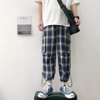 2019 Men's Lattice Printing Cotton Casual Pants Leisure Trousers Active Elastic Harem Hip Hop Style Loose Joggers Sweatpants
2019 Men's Lattice Printing Cotton Casual Pants Leisure Trousers Active Elastic Harem Hip Hop Style Loose Joggers Sweatpants