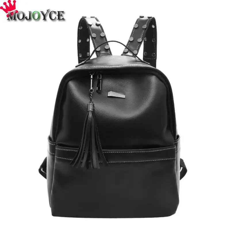 Solid Color PU Leather Backpack Women Tassel Shoulder Travel Casual School Backpack Mochila Feminina
Solid Color PU Leather Backpack Women Tassel Shoulder Travel Casual School Backpack Mochila Feminina