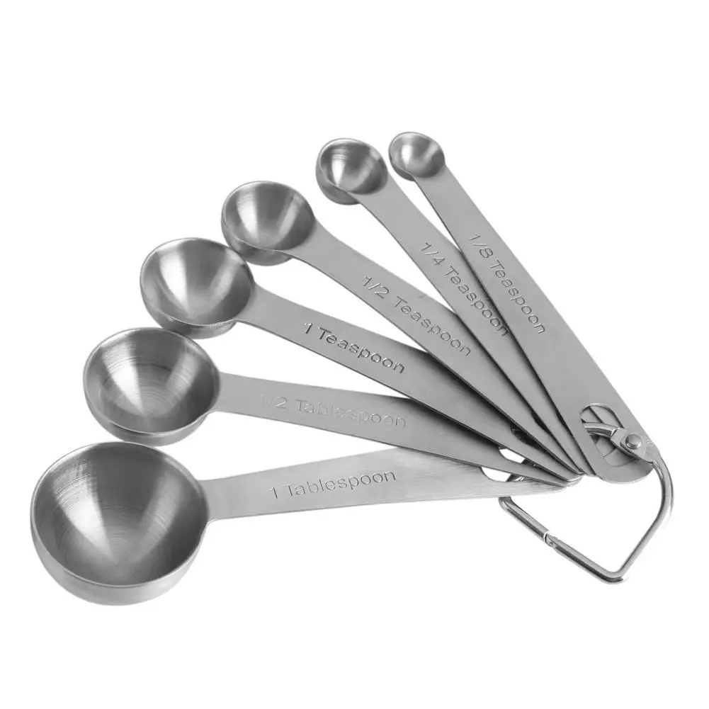 6Pcs Standard Scale Measuring Spoons Cups Measuring Set Tools For Kitchen Weight Baking Sugar Coffee Graduated Spoons Scoop
6Pcs Standard Scale Measuring Spoons Cups Measuring Set Tools For Kitchen Weight Baking Sugar Coffee Graduated Spoons Scoop