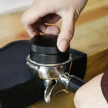 58mm/51mm Adjustable Height with Stainless Steel Cloth Coffee Tamper Distributor Coffee Espresso Tamper
58mm/51mm Adjustable Height with Stainless Steel Cloth Coffee Tamper Distributor Coffee Espresso Tamper