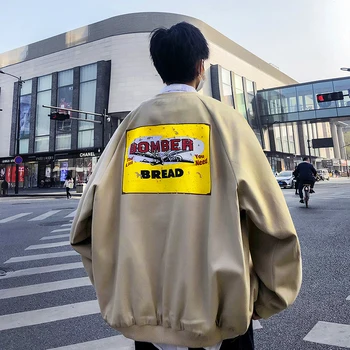 Spring New Jacket Men Fashion Cartoon Print Casual Trend Bomber Jacket Man Streetwear Hip Hop Loose Baseball Uniform Jacket Male
Spring New Jacket Men Fashion Cartoon Print Casual Trend Bomber Jacket Man Streetwear Hip Hop Loose Baseball Uniform Jacket Male