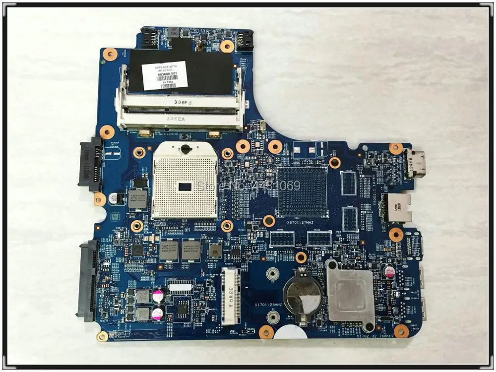 Для HP 4445S 4545S NOTEBOOK 683600 001 48.4SM01. 011 материнская плата для ноутбука 601 DDR3 100%