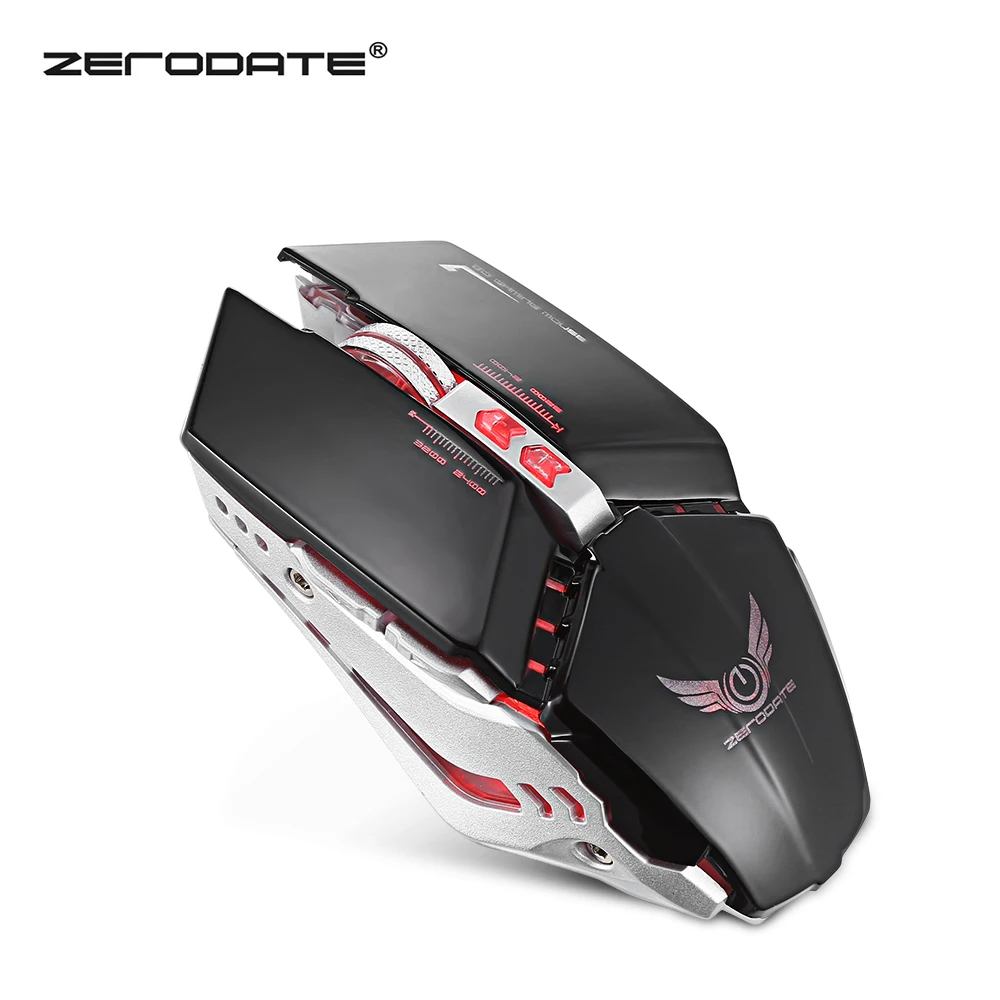 ZERODATE X700 Wired Gaming Mouse with LED Light 3200DPI black/white/yellow/blue option
ZERODATE X700 Wired Gaming Mouse with LED Light 3200DPI black/white/yellow/blue option