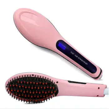 XY Fancy Salon Grade Hair Straightener Electric LCD Auto Temperature Control Hair Straightening Brush Ceramic Hair Brush
XY Fancy Salon Grade Hair Straightener Electric LCD Auto Temperature Control Hair Straightening Brush Ceramic Hair Brush
