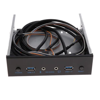 Usb 3.0 2 Port Optical Drive Front Panel Expansion Adapter Usb 3.0 Hub +Hd Audio+Power Switch Button
Usb 3.0 2 Port Optical Drive Front Panel Expansion Adapter Usb 3.0 Hub +Hd Audio+Power Switch Button