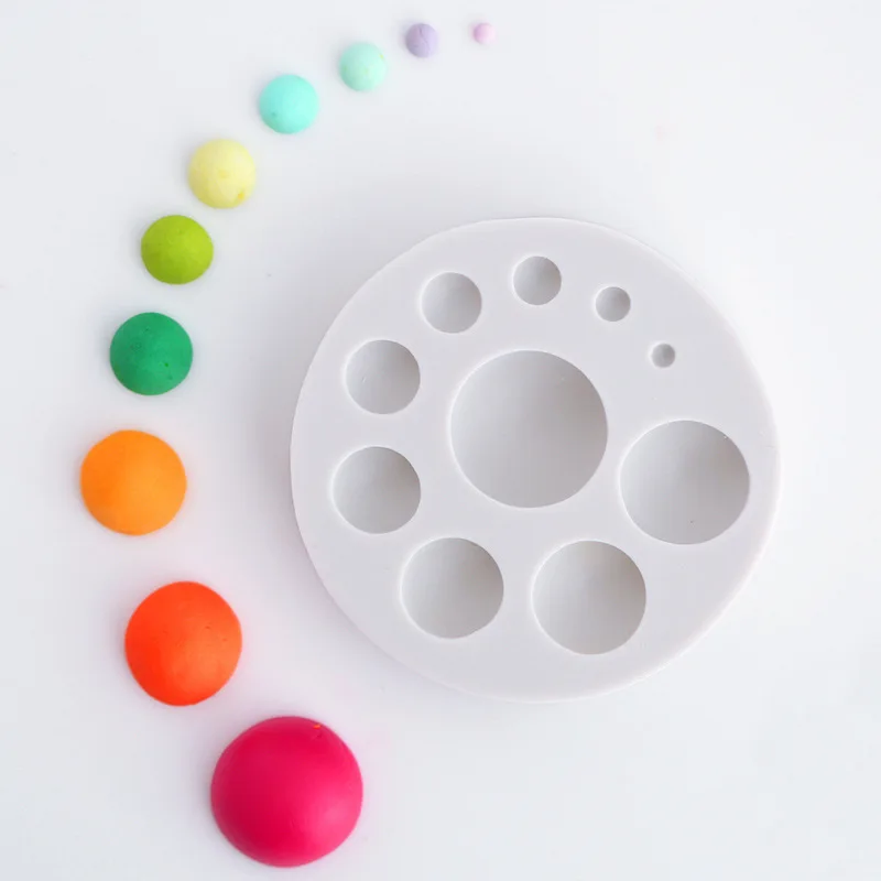 Creative Circle Silicone Mold Sugarcraft Fondant Mold Cake Decorating Tools Chocolate Mould Baking Tools
Creative Circle Silicone Mold Sugarcraft Fondant Mold Cake Decorating Tools Chocolate Mould Baking Tools
