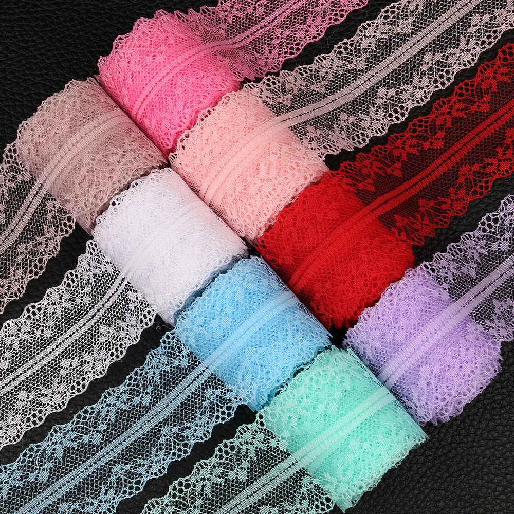 10yds 40mm Wide Handcrafts Embroidered african lace fabric Trim Diy Clothes Wedding Party Christmas Ribbons applique Decoration
10yds 40mm Wide Handcrafts Embroidered african lace fabric Trim Diy Clothes Wedding Party Christmas Ribbons applique Decoration