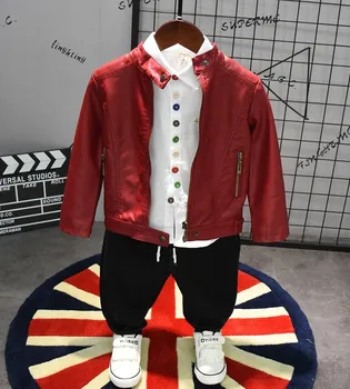 Autumn Winter Toddler Boys Clothing Set White Shirt Casual Pants Leather Clothing 3pcs 3 4 5 6 7 Years Fashion Boys Sports Suits
Autumn Winter Toddler Boys Clothing Set White Shirt Casual Pants Leather Clothing 3pcs 3 4 5 6 7 Years Fashion Boys Sports Suits