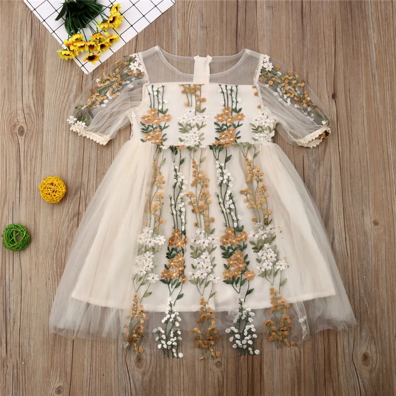 Baby Kids Girls Dresses Vintage Short Sleeve Lace Dress Xmas Party Wedding Flower Girl Dresses Fancy One Pieces
Baby Kids Girls Dresses Vintage Short Sleeve Lace Dress Xmas Party Wedding Flower Girl Dresses Fancy One Pieces
