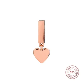 100% 925 Sterling Silver Reflexions Floating Heart Clip Rose Charm Beads Fits Original Brand DIY Bracelet Jewelry Lover Gift
100% 925 Sterling Silver Reflexions Floating Heart Clip Rose Charm Beads Fits Original Brand DIY Bracelet Jewelry Lover Gift