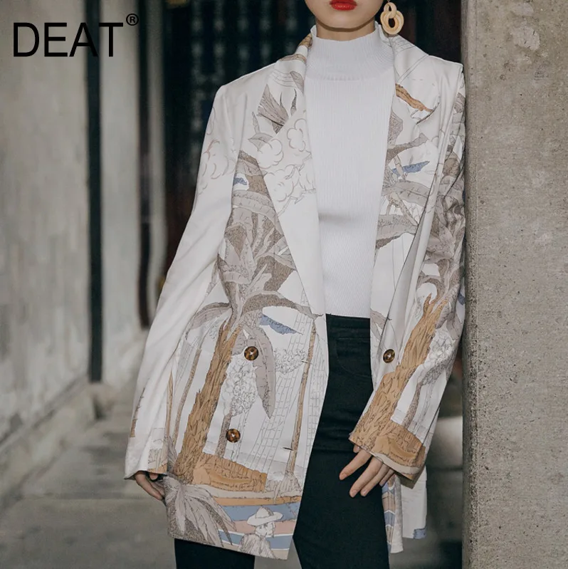 DEAT 2019 New Turn-down Collar Summer Fashion Women Clothes Full Sleeves Printed Jacket Single Breasted WG07912L cool
DEAT 2019 New Turn-down Collar Summer Fashion Women Clothes Full Sleeves Printed Jacket Single Breasted WG07912L cool