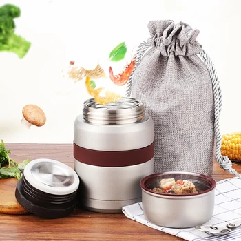 350ML Thermo Mug Vacuum Flasks Stainless Steel Mini Lunch Box Thermoses with Containers for Hot Food 4 Colors
350ML Thermo Mug Vacuum Flasks Stainless Steel Mini Lunch Box Thermoses with Containers for Hot Food 4 Colors