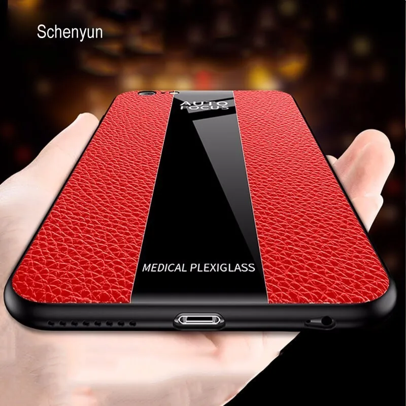 Phone Case For iphone Xs Max X 7 8 plus 6 6S plus Pu Leather Plexiglass Soft Luxury Back cover Coque case for iphone XR case
Phone Case For iphone Xs Max X 7 8 plus 6 6S plus Pu Leather Plexiglass Soft Luxury Back cover Coque case for iphone XR case