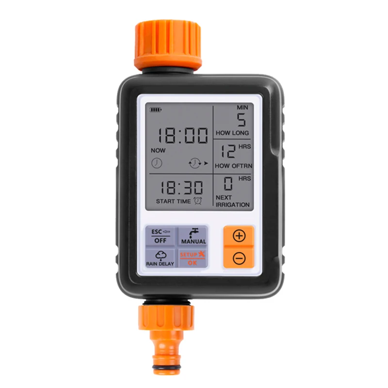Universal Lcd Screen Sprinkler Controller Outdoor Garden Solenoid Valve Timer Automatic Watering Device Irrigation Tool
Universal Lcd Screen Sprinkler Controller Outdoor Garden Solenoid Valve Timer Automatic Watering Device Irrigation Tool