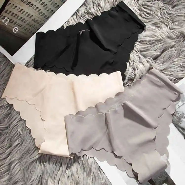 Seamless Ice Silk Panties Sexy Underwear Women Briefs Panties for Girls Bikini Panty Mid-Rise Wave Solid Briefs Soft Lingerie
Seamless Ice Silk Panties Sexy Underwear Women Briefs Panties for Girls Bikini Panty Mid-Rise Wave Solid Briefs Soft Lingerie