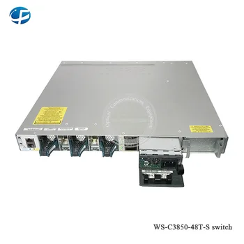 Original 3850 Series Gigabit Switch WS-C3850-48T-S, 48x10/100/1000 Ethernet ports, with 350WAC power 1 RU, IP Base feature set
Original 3850 Series Gigabit Switch WS-C3850-48T-S, 48x10/100/1000 Ethernet ports, with 350WAC power 1 RU, IP Base feature set