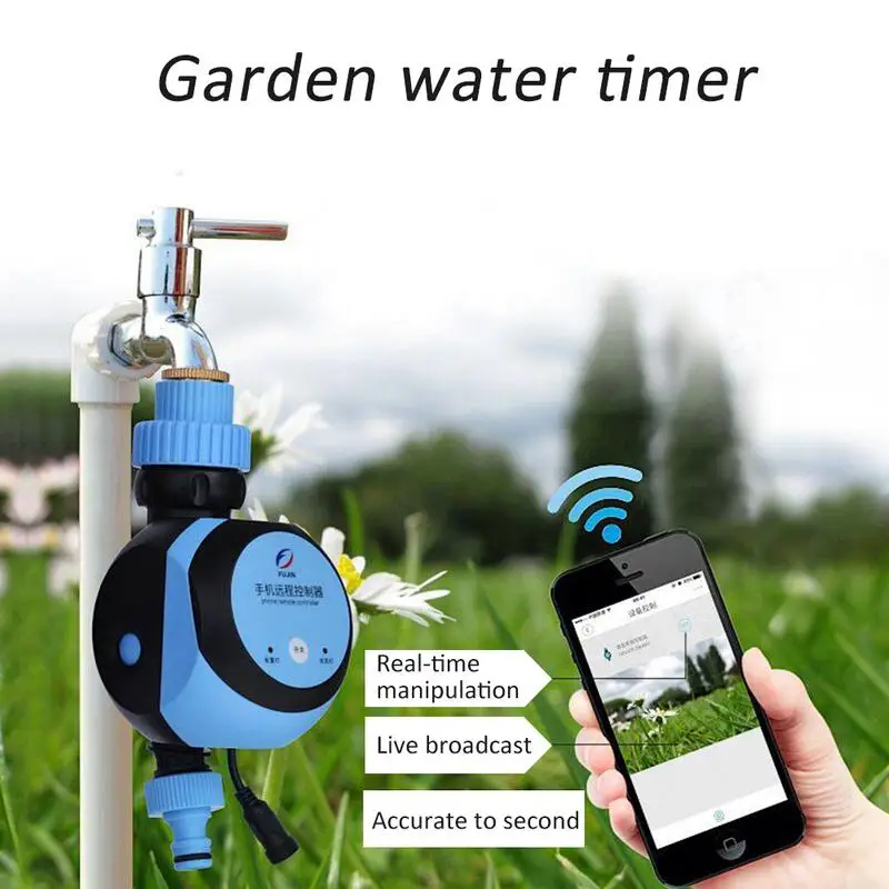 Automatic Intelligent Electronic Water Timer Smart Phone Remote Garden Irrigation Controller Watering System Solenoid Valve Hose
Automatic Intelligent Electronic Water Timer Smart Phone Remote Garden Irrigation Controller Watering System Solenoid Valve Hose
