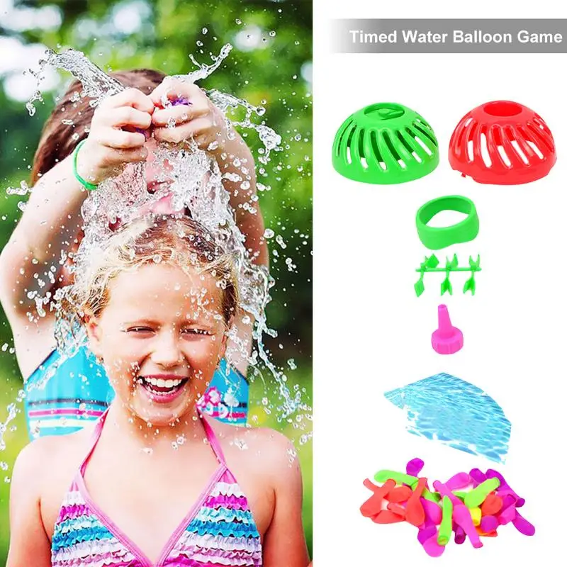 120 x Neon Water Bombs Outdoor Activity Fun Kids Summer Garden Water Fun Game