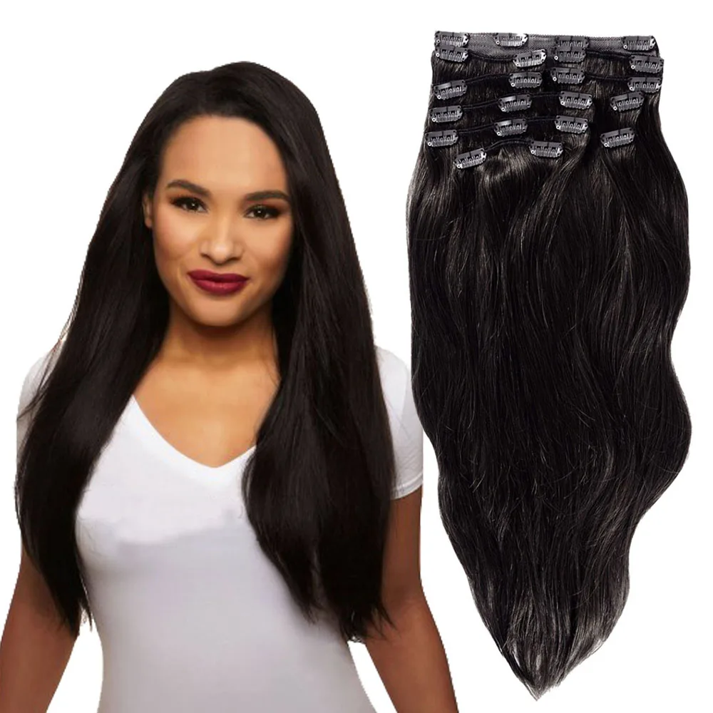 YONNA Remy Hair Clip in Human hair Extensions Double Weft Long Soft Straight 10 Pieces Thick to Ends Full Head
YONNA Remy Hair Clip in Human hair Extensions Double Weft Long Soft Straight 10 Pieces Thick to Ends Full Head