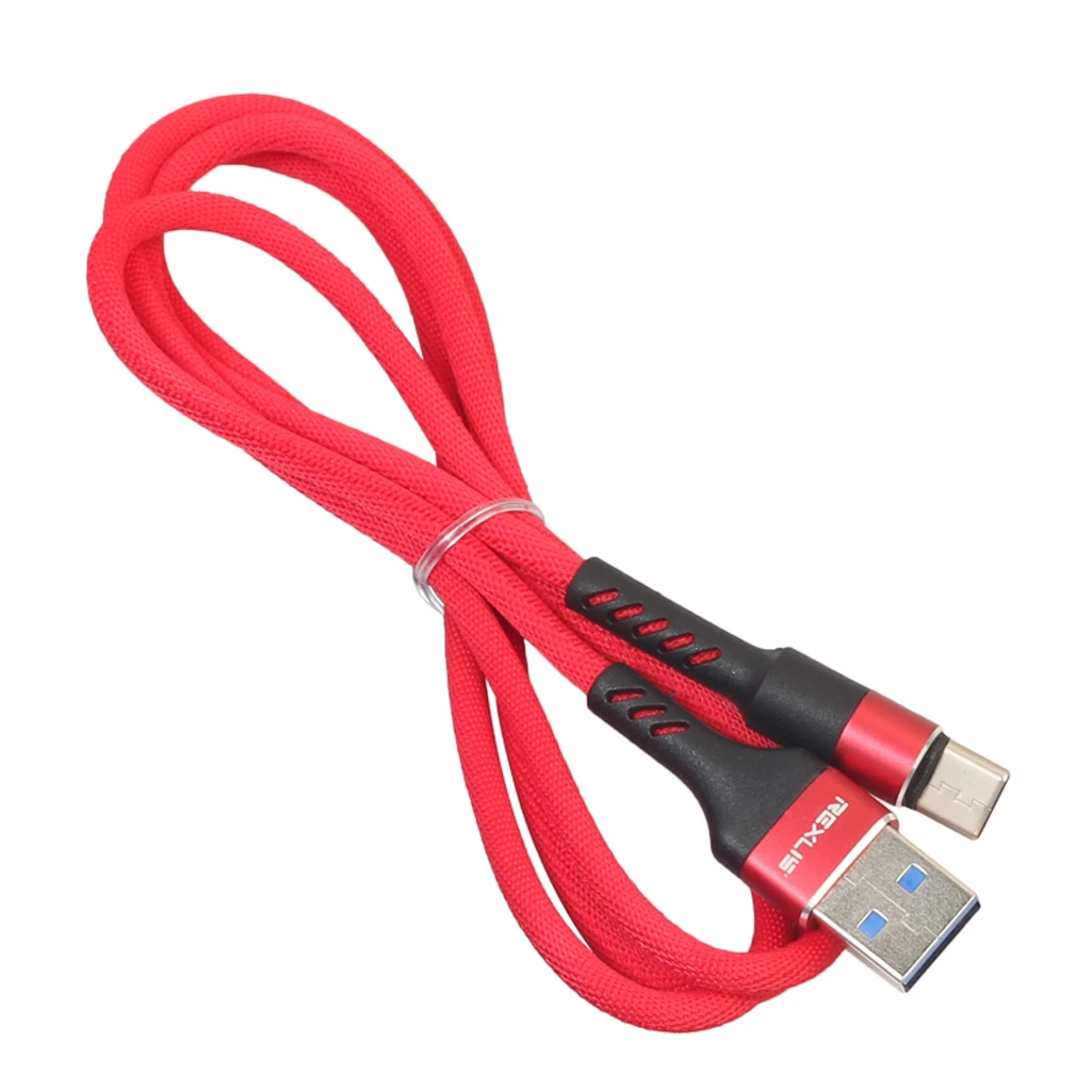 REXLIS USB Type C Cable UBS-C 2.4A Fast Charging Type-C Cable Sync Data Cable(red)
REXLIS USB Type C Cable UBS-C 2.4A Fast Charging Type-C Cable Sync Data Cable(red)