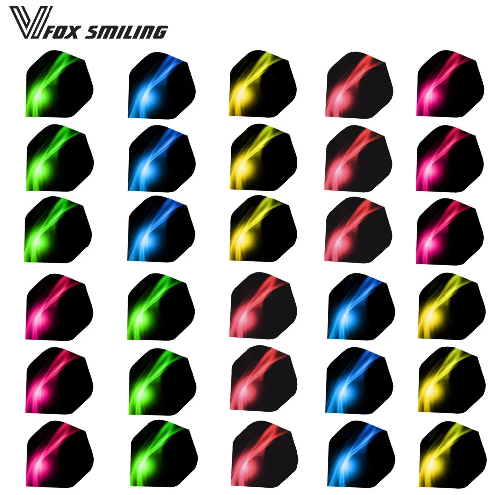 Fox Smiling 30PCS Cool Darts Flights Wing Mixed Style for Professional Darts Wing Tail Outdoor Sports With Very Good Quality
Fox Smiling 30PCS Cool Darts Flights Wing Mixed Style for Professional Darts Wing Tail Outdoor Sports With Very Good Quality